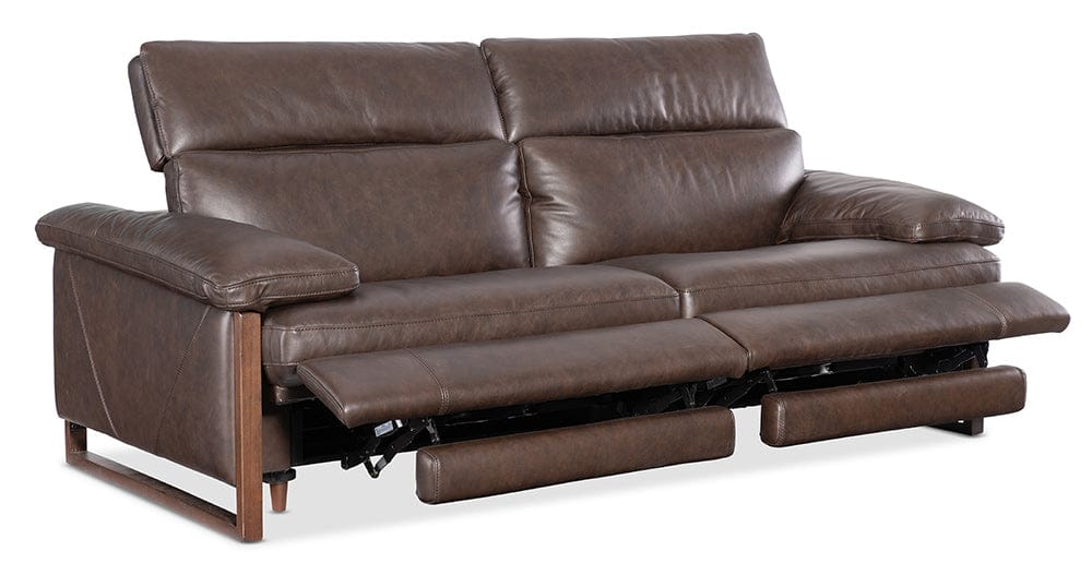 Hooker Furniture - Jericho Power Sofa with Power Headrest - Brown - SS461-PH025-089 view 5