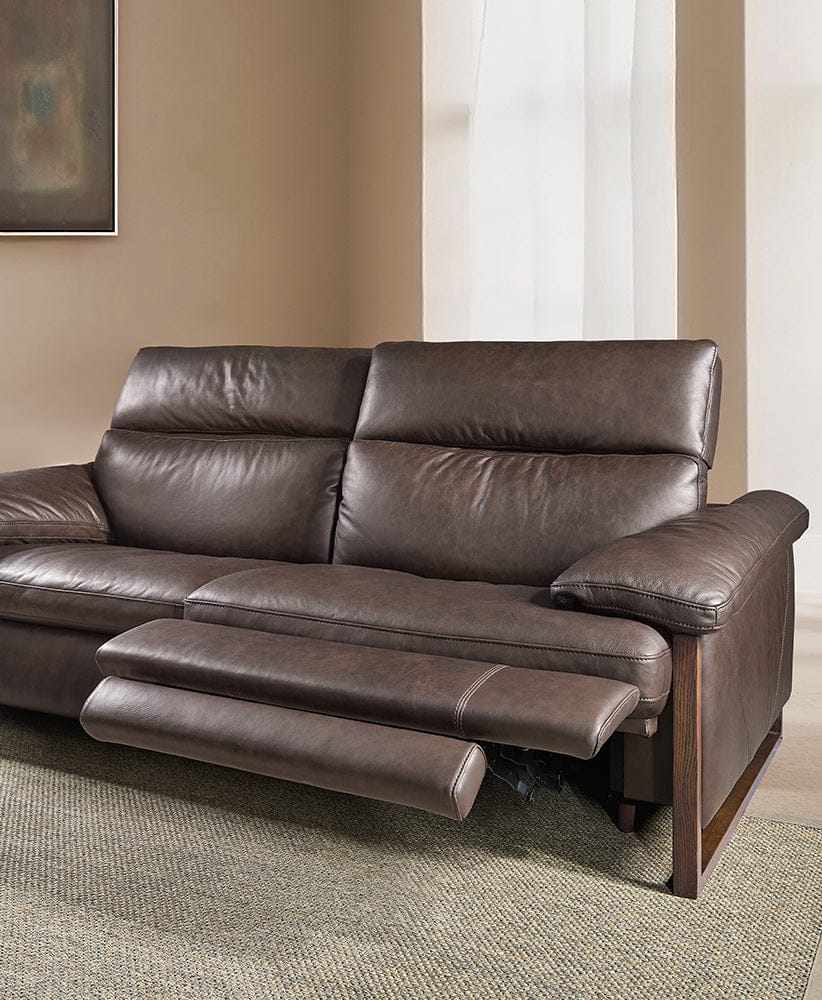 Hooker Furniture - Jericho Power Sofa with Power Headrest - Brown - SS461-PH025-089 view 9
