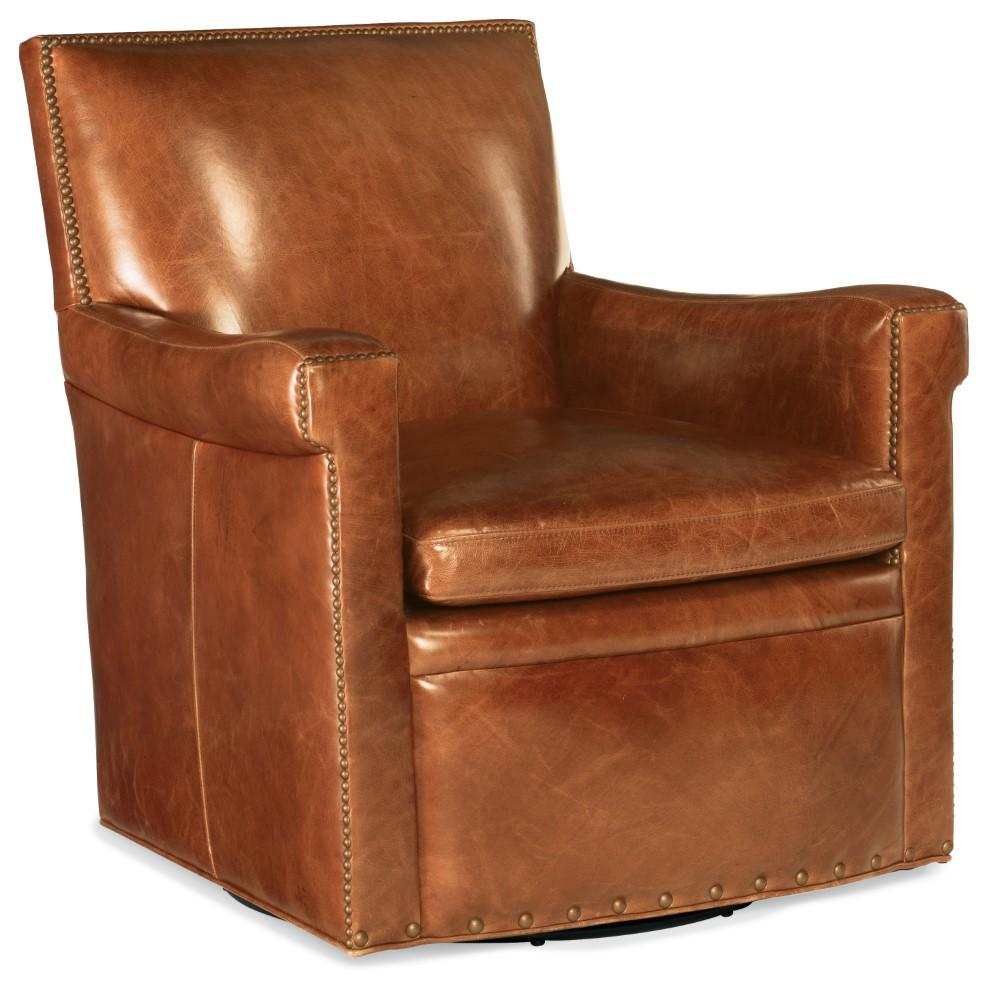 Hooker Furniture - Jilian Swivel Club Chair - CC419-SW-085 veiw 1