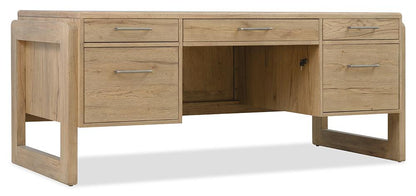 Hooker Furniture - Kalamazoo Executive Desk in Medium Wood - 6062-10462-80 veiw 2