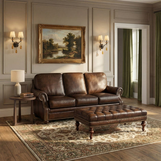 Hooker Furniture - Kingley Tufted Cocktail Ottoman - CO385-085 veiw 2