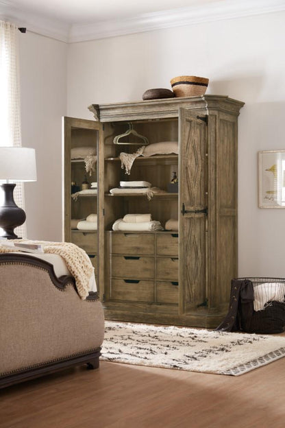 Hooker Furniture - La Grange Mt. Maria Wardrobe - 6960-90013-81 veiw 6