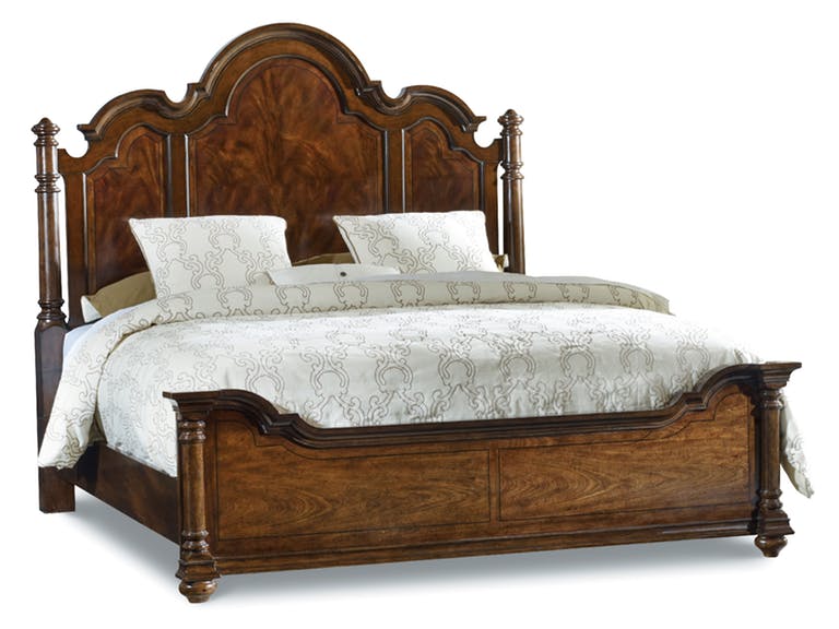 Hooker Furniture - Leesburg King Poster Bed - 5381-90666 veiw 1
