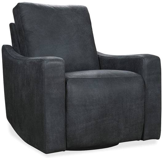 Hooker Furniture - Lewis Power Swivel Recliner - Black - RC909-PSW-098 view 1