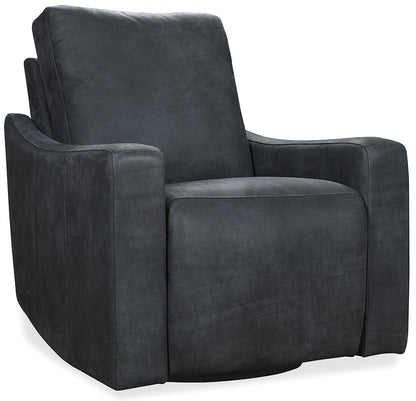 Hooker Furniture - Lewis Power Swivel Recliner - Black - RC909-PSW-098 view 2