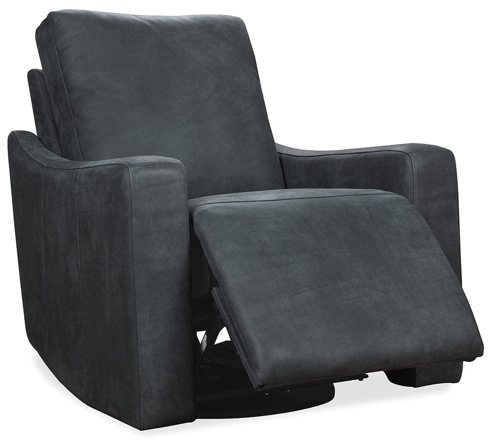 Hooker Furniture - Lewis Power Swivel Recliner - Black - RC909-PSW-098 view 5