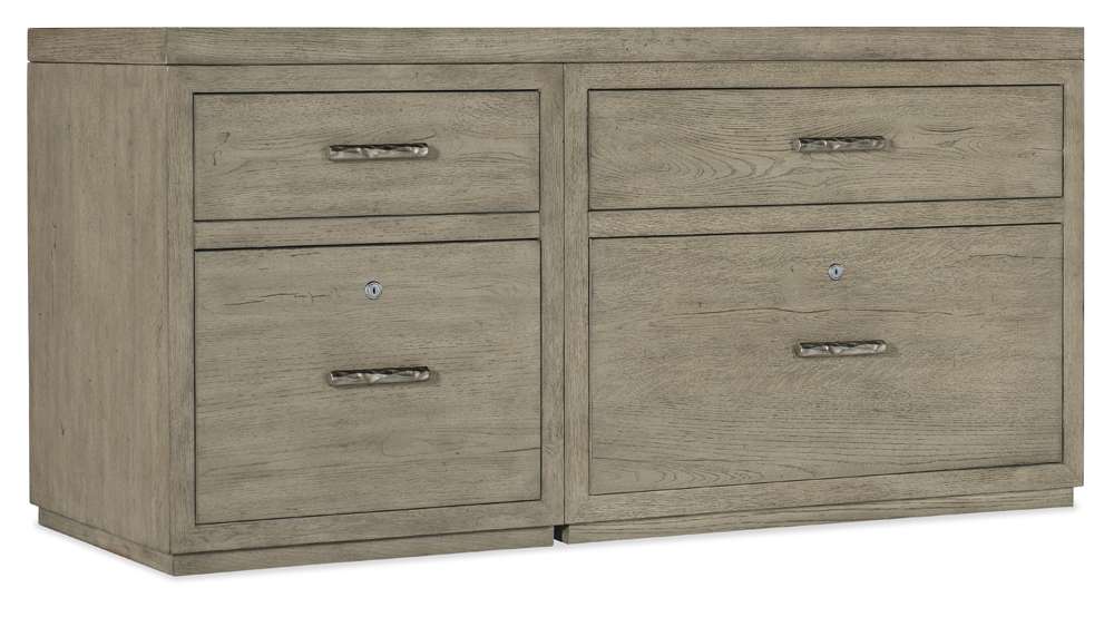 Hooker Furniture - Linville Falls 60in Credenza with File and Lateral File - 6150-10950-85 veiw 1