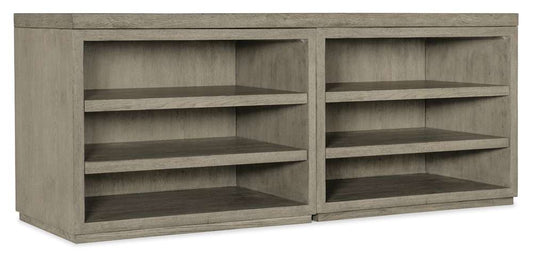 Hooker Furniture - Linville Falls 72in Credenza with Two Open Desk Cabinets - 6150-10911-85 veiw 1