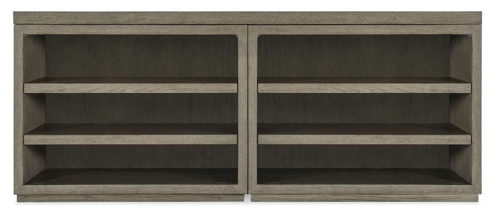 Hooker Furniture - Linville Falls 72in Credenza with Two Open Desk Cabinets - 6150-10911-85 veiw 3