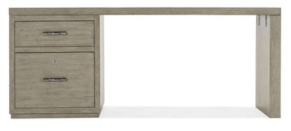 Hooker Furniture - Linville Falls 72in Desk with One File - 6150-10906-85 veiw 4