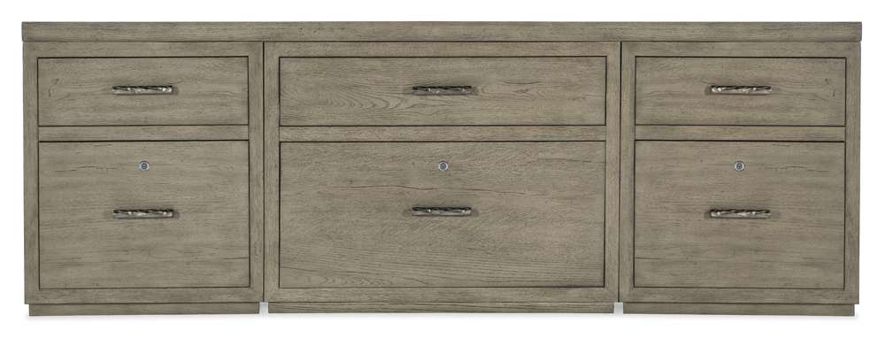 Hooker Furniture - Linville Falls 84in Credenza with Two Files and Lateral File - 6150-10919-85 veiw 3