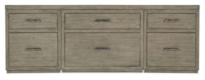Hooker Furniture - Linville Falls 84in Credenza with Two Files and Lateral File - 6150-10919-85 veiw 3