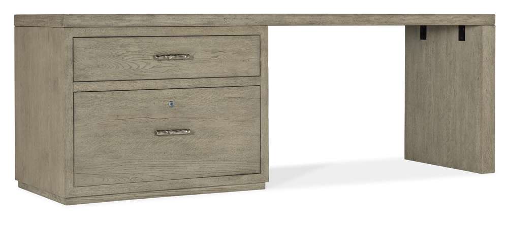 Hooker Furniture - Linville Falls 84in Desk with Lateral File - 6150-10917-85 veiw 1