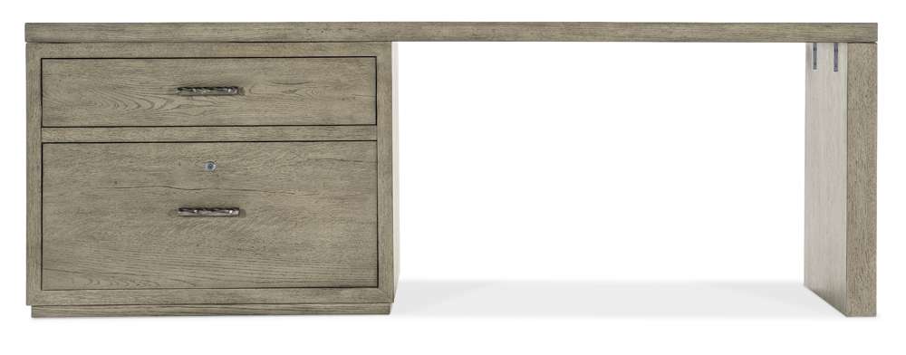 Hooker Furniture - Linville Falls 84in Desk with Lateral File - 6150-10917-85 veiw 3