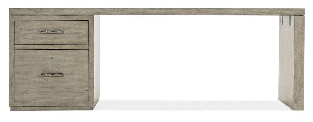 Hooker Furniture - Linville Falls 84in Desk with One File - 6150-10915-85 veiw 3