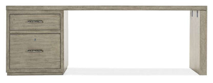 Hooker Furniture - Linville Falls 84in Desk with One File - 6150-10915-85 veiw 3