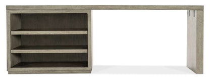 Hooker Furniture - Linville Falls 84in Desk with Open Desk Cabinet - 6150-10916-85 veiw 3