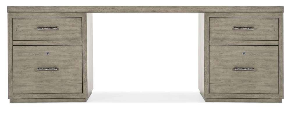 Hooker Furniture - Linville Falls 84in Desk with Two Files - 6150-10913-85 veiw 3