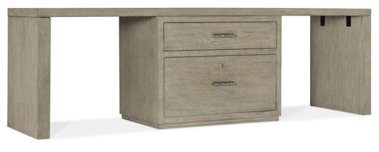 Hooker Furniture - Linville Falls 96in Desk with Centered Lateral File - 6150-10926-85 veiw 1
