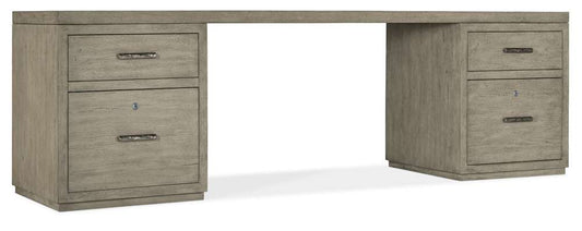 Hooker Furniture - Linville Falls 96in Desk with Two Files - 6150-10921-85 veiw 1