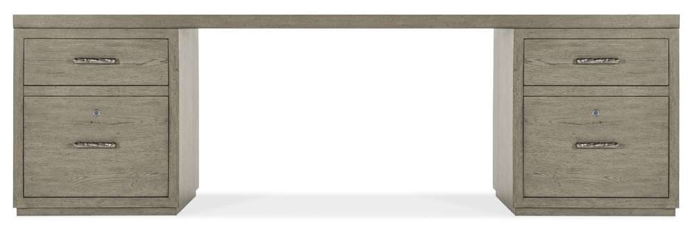 Hooker Furniture - Linville Falls 96in Desk with Two Files - 6150-10921-85 veiw 3