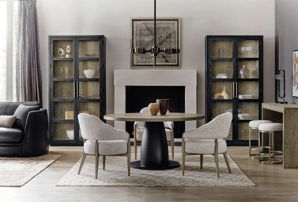 Hooker Furniture - Linville Falls Blue Ridge 60in Round Dining Table - 6150-75213-85 veiw 2