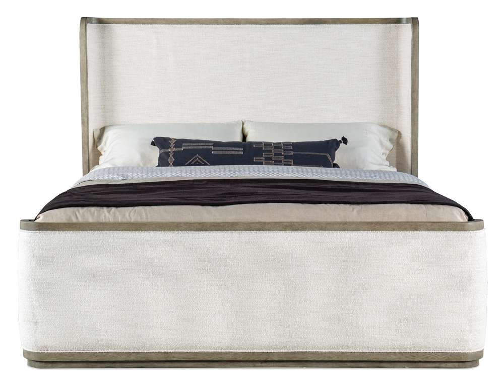 Hooker Furniture - Linville Falls Boones Cal King Upholstered Shelter Bed - 6150-90460-85 veiw 2