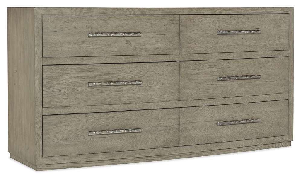 Hooker Furniture - Linville Falls Chimney Gap Six Drawer Dresser - 6150-90002-85 veiw 1