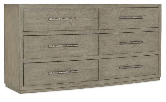 Hooker Furniture - Linville Falls Chimney Gap Six Drawer Dresser - 6150-90002-85 veiw 1