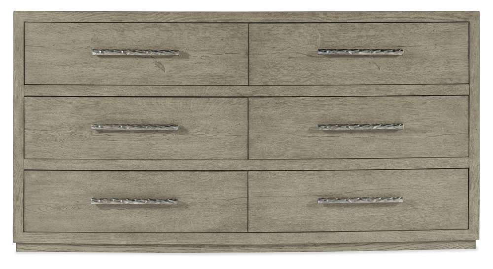 Hooker Furniture - Linville Falls Chimney Gap Six Drawer Dresser - 6150-90002-85 veiw 2
