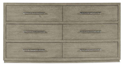 Hooker Furniture - Linville Falls Chimney Gap Six Drawer Dresser - 6150-90002-85 veiw 2