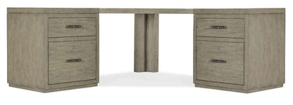 Hooker Furniture - Linville Falls Corner Desk with Two Files - 6150-10934-85 veiw 3