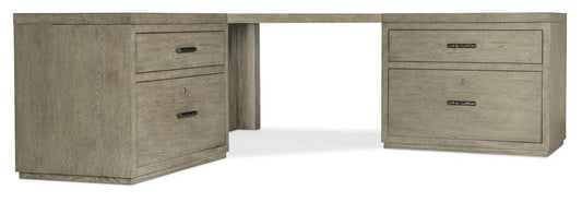 Hooker Furniture - Linville Falls Corner Desk with Two Lateral Files - 6150-10938-85 veiw 1