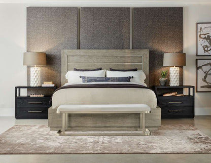 Hooker Furniture - Linville Falls Mill Ridge King Panel Bed - 6150-90266-85 veiw 3