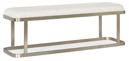 Hooker Furniture - Linville Falls River Branch Upholstered Bench - 6150-90019-95 veiw 1