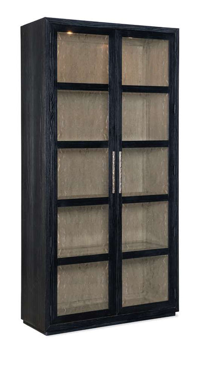 Hooker Furniture - Linville Falls Shou Sugi Ban Curio Cabinet - 6150-75906-99 veiw 1