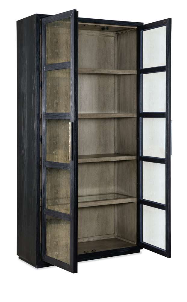 Hooker Furniture - Linville Falls Shou Sugi Ban Curio Cabinet - 6150-75906-99 veiw 4