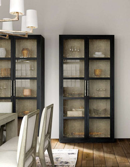 Hooker Furniture - Linville Falls Shou Sugi Ban Curio Cabinet - 6150-75906-99 veiw 7