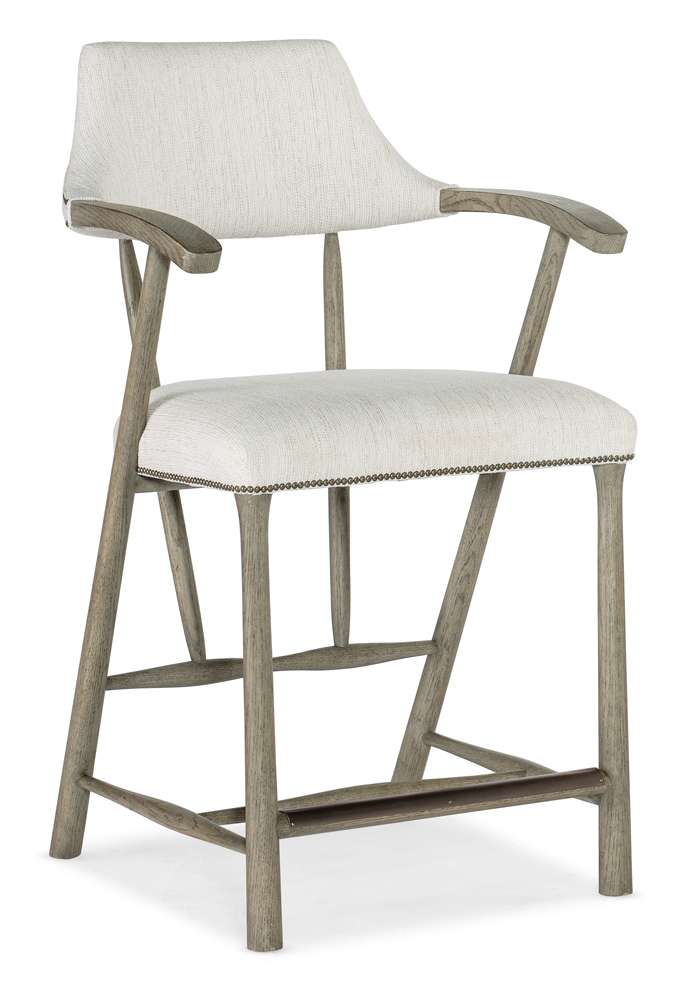 Hooker Furniture - Linville Falls Stack Rock Counter Stool - 6150-75350-85 veiw 1
