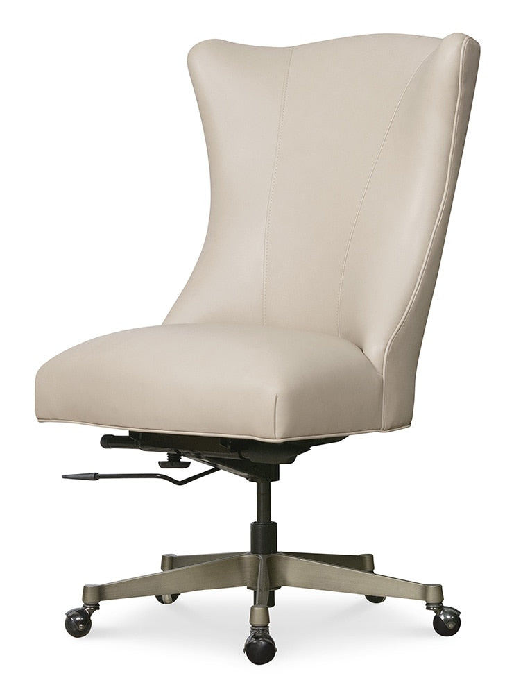 Hooker Furniture - Lynn Executive Swivel Tilt Chair in Beige - EC857-083 veiw 3