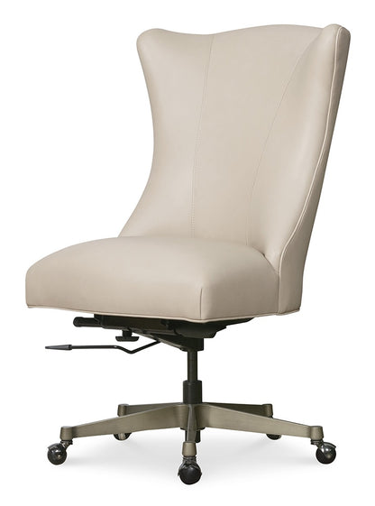 Hooker Furniture - Lynn Executive Swivel Tilt Chair in Beige - EC857-083 veiw 3