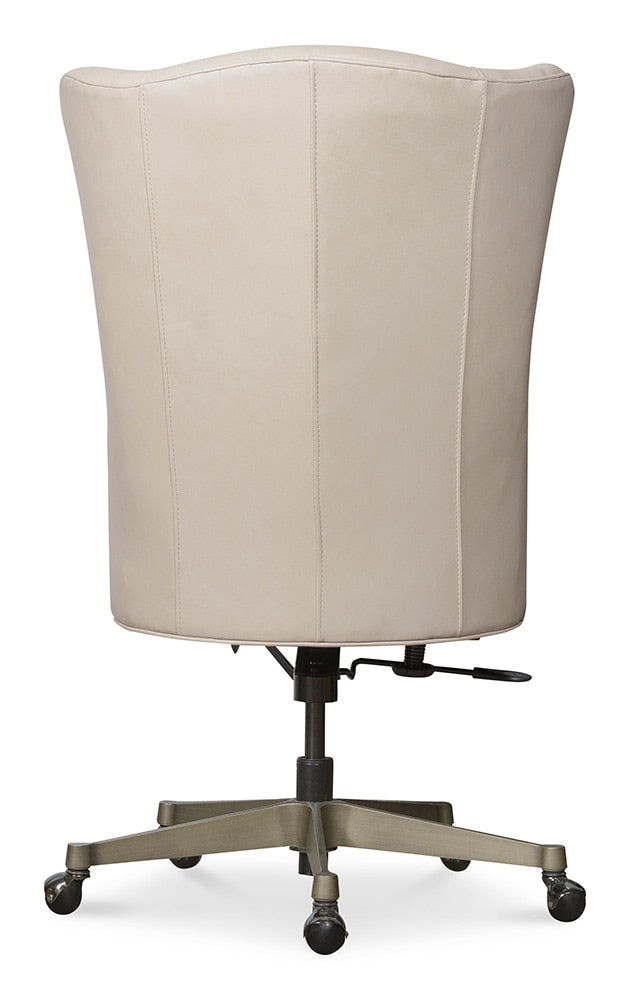 Hooker Furniture - Lynn Executive Swivel Tilt Chair in Beige - EC857-083 veiw 4