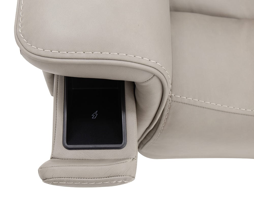 Hooker Furniture - Lyra Lift Chair with Power Recline, Headrest and Lumbar - Grey - RC622-PHLL4-091 view 9