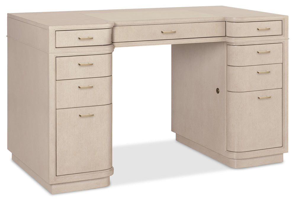 Hooker Furniture - Marlowe Knee-Hole Desk - 6420-10458-80 view 1