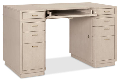 Hooker Furniture - Marlowe Knee-Hole Desk - 6420-10458-80 view 3