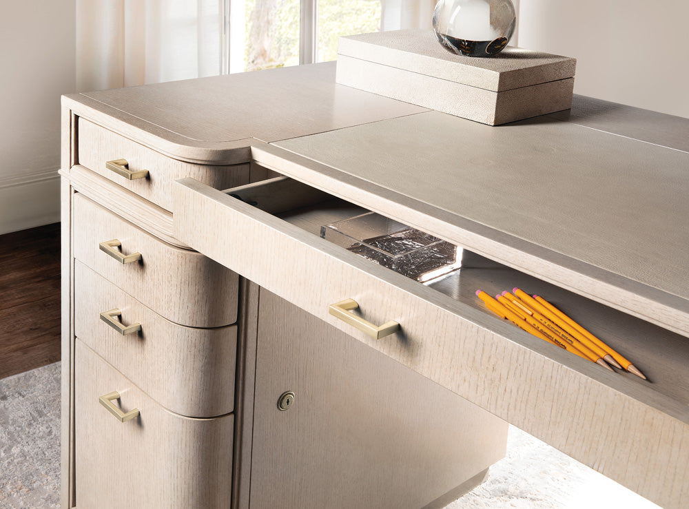 Hooker Furniture - Marlowe Knee-Hole Desk - 6420-10458-80 view 7