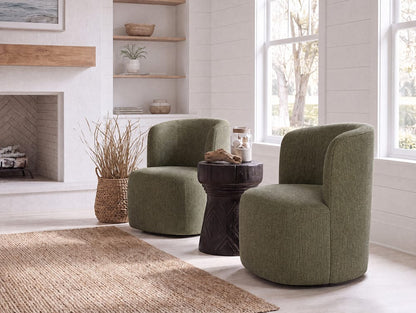 Hooker Furniture - Mavis Swivel Chair in Green - HFCX-4744-009-224681-28 view 7