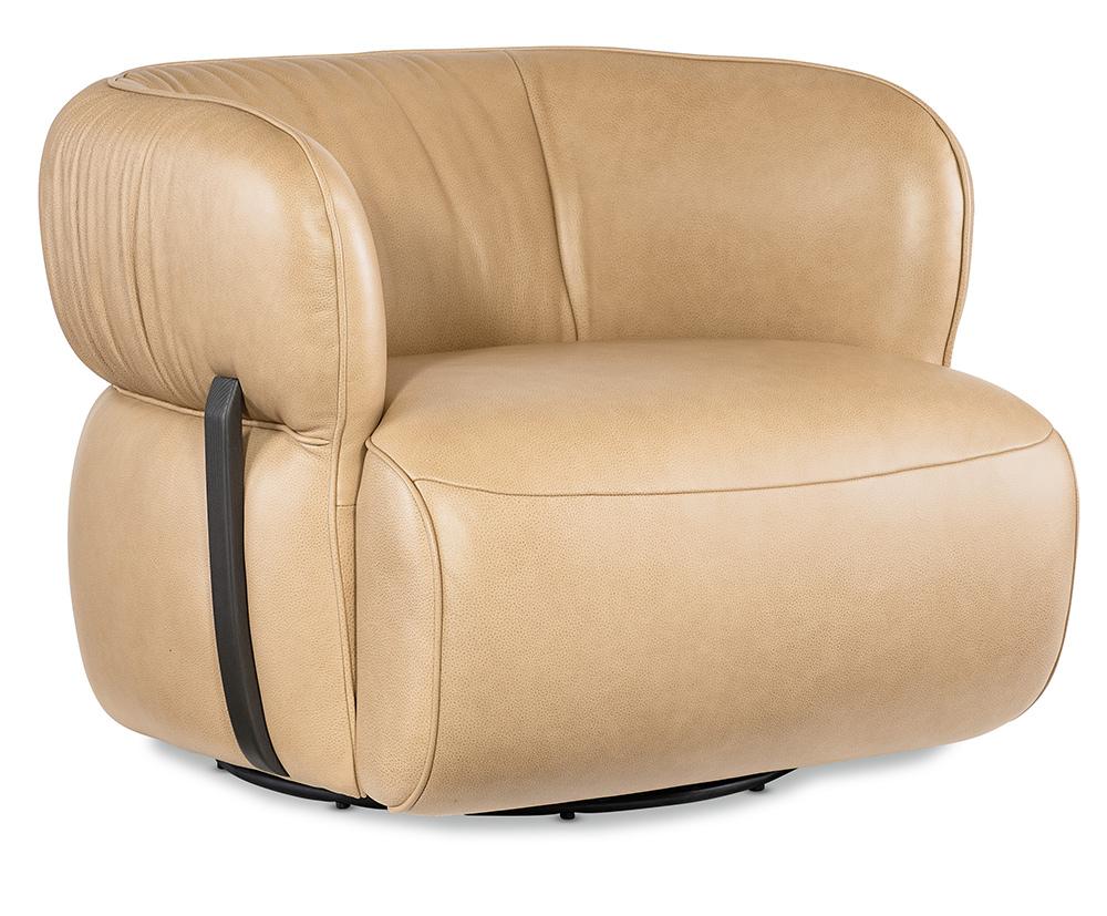 Hooker Furniture - McGuire Swivel Chair in Beige - CC421-SW-070 veiw 2