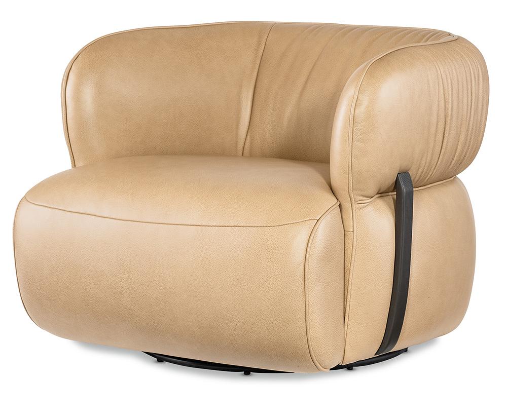 Hooker Furniture - McGuire Swivel Chair in Beige - CC421-SW-070 veiw 3