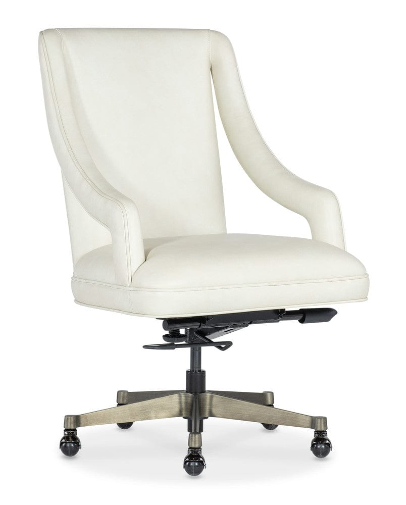 Hooker Furniture - Meira Executive Swivel Tilt Chair - White - EC210-001 view 1